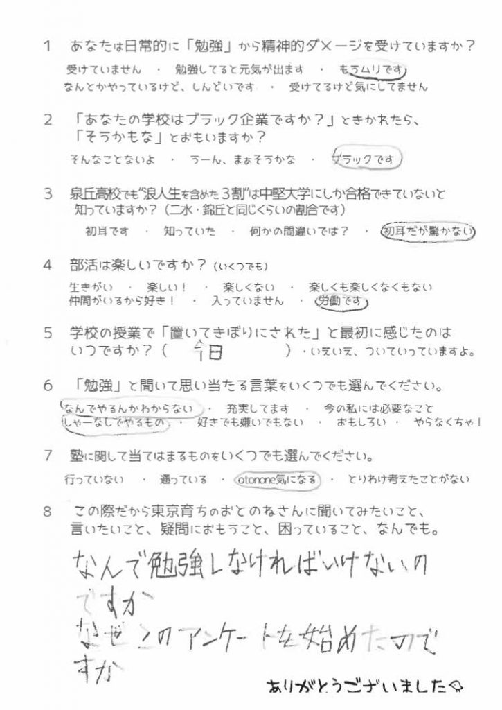 自称進学校のあるある 勉強しんどい悩み 落ちこぼれ ついていけない声